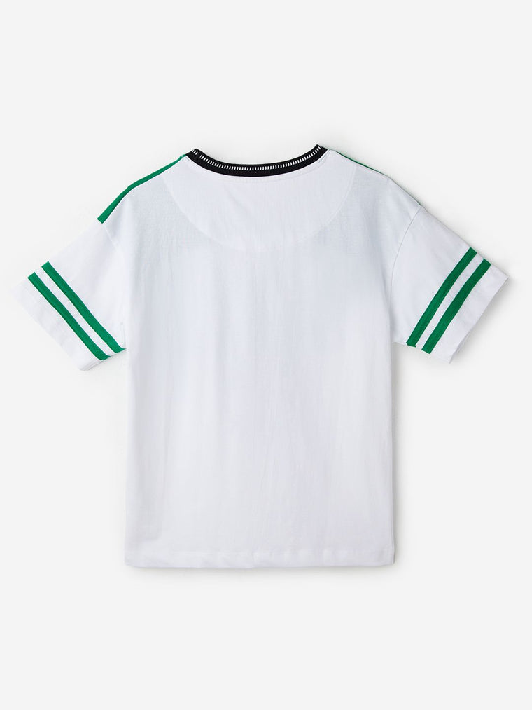 The Powerpuff Girls: Fighter Girls Cotton Oversized T-Shirts (2-8 Yrs)