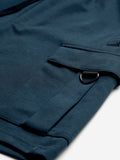 Solids: Stellar Blue Men Lounge Shorts