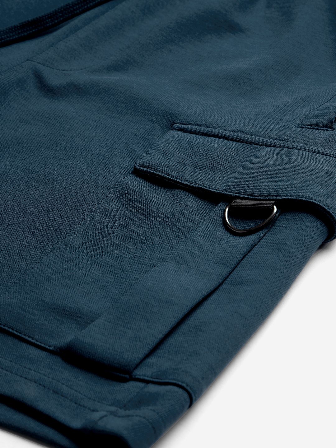 Solids: Stellar Blue Men Lounge Shorts