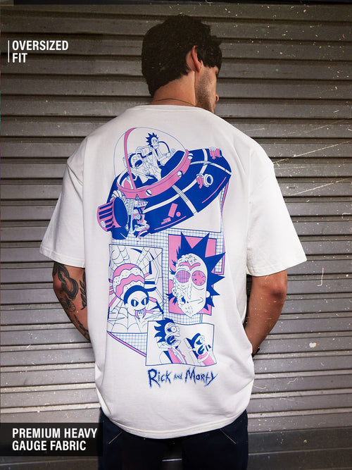 Rick And Morty: Aw Geez Oversized T-Shirts