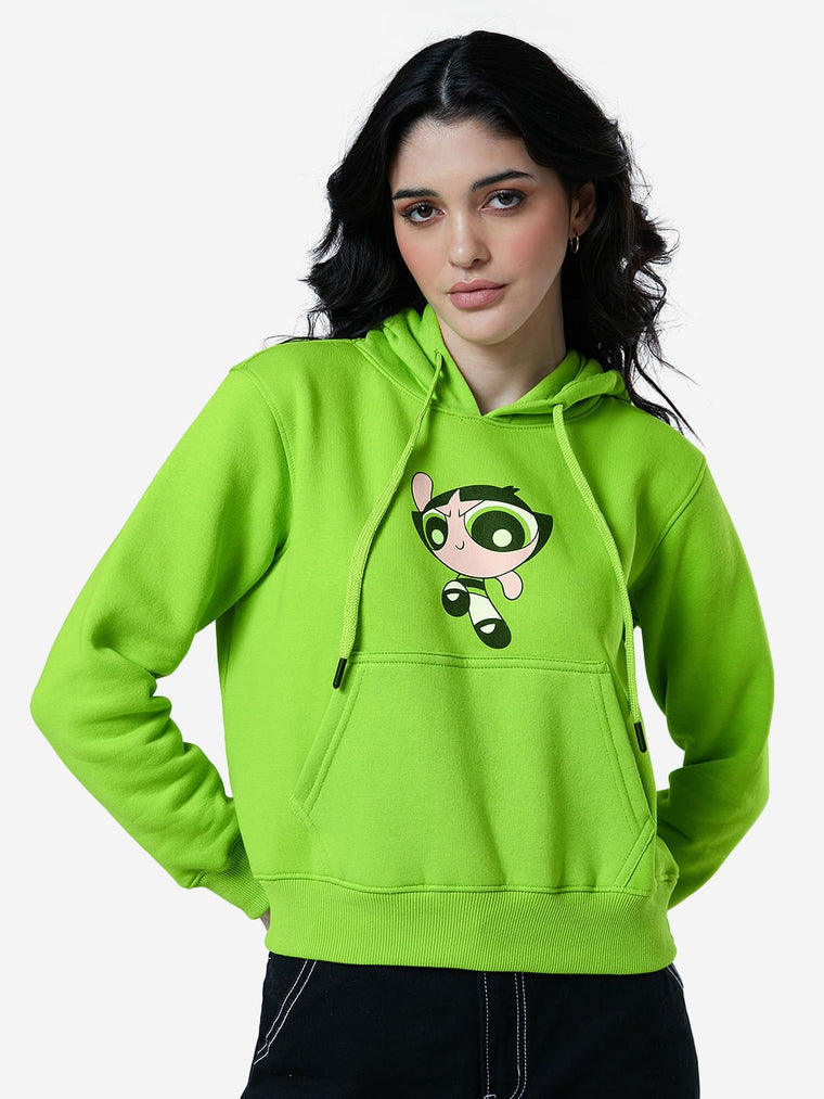 Powerpuff Girls: Buttercup Women Relaxed Hoodies
