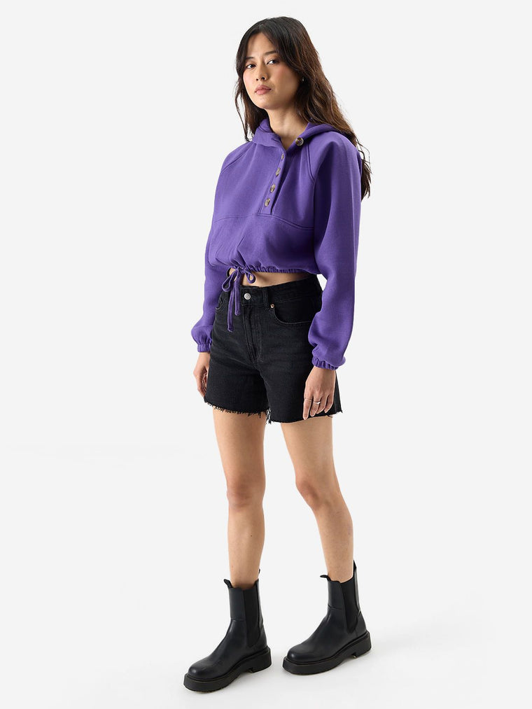 Violet Hoodie Women Oversized Hoodies