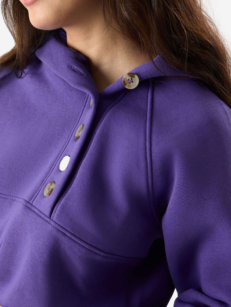 Violet Hoodie Women Oversized Hoodies