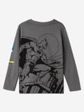 Batman: In Action Boys Cotton Full Sleeve T-Shirts (2-8 Yrs)
