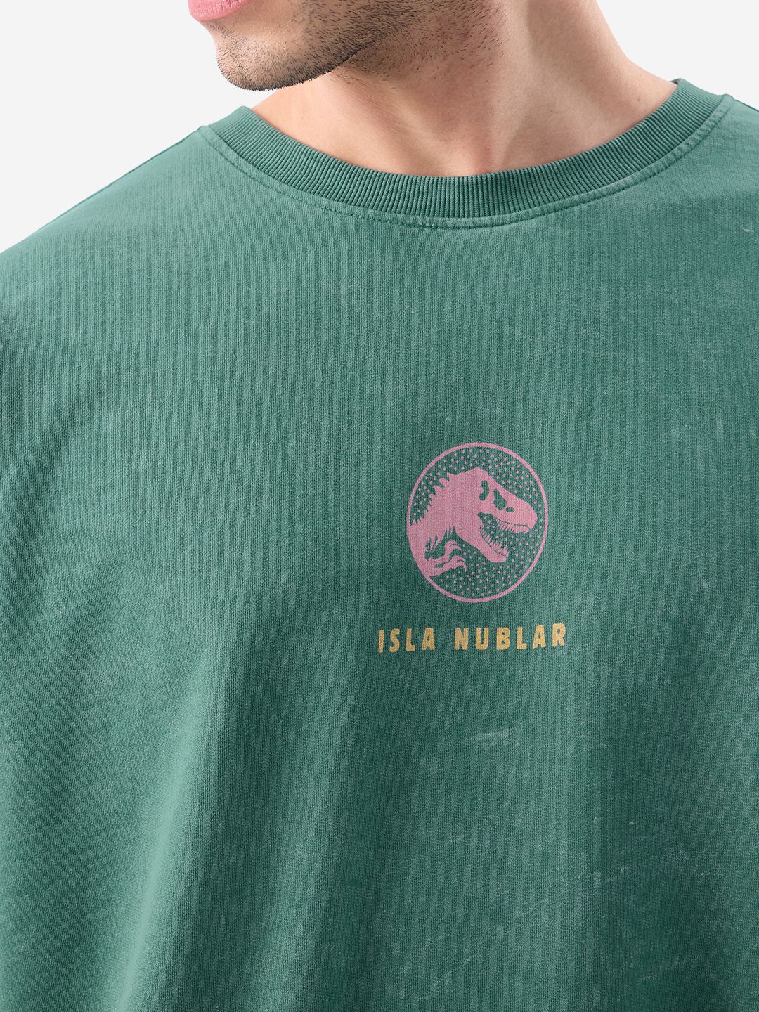 Jurassic Park: Prehistoric Paradise (Vintage Wash) Oversized T-Shirts