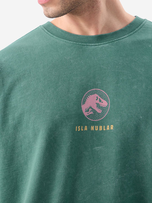 Jurassic Park: Prehistoric Paradise (Vintage Wash) Oversized T-Shirts