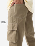 Solids: Khaki Men Cargo Pants