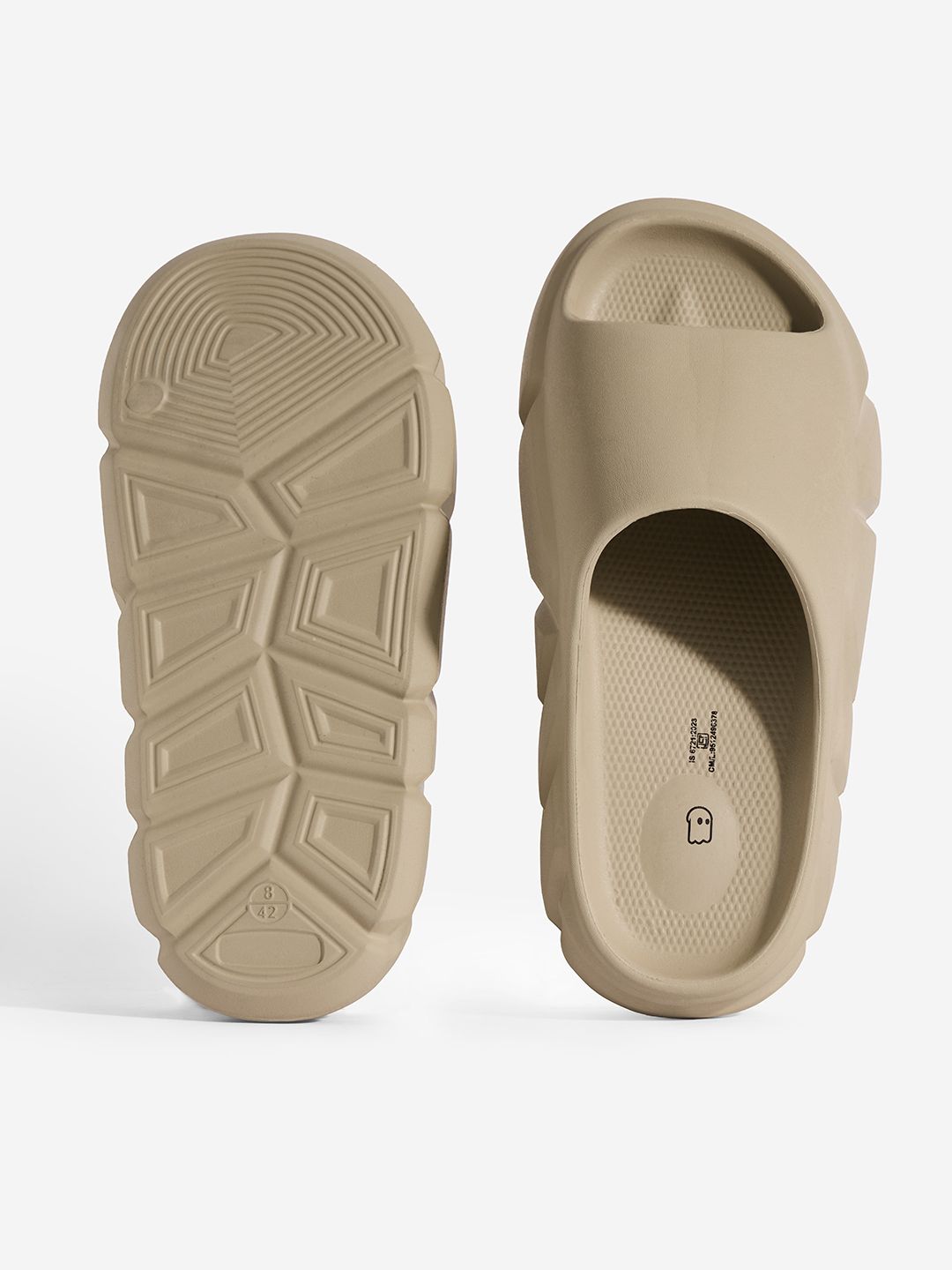 Slides: Beige Men Sliders