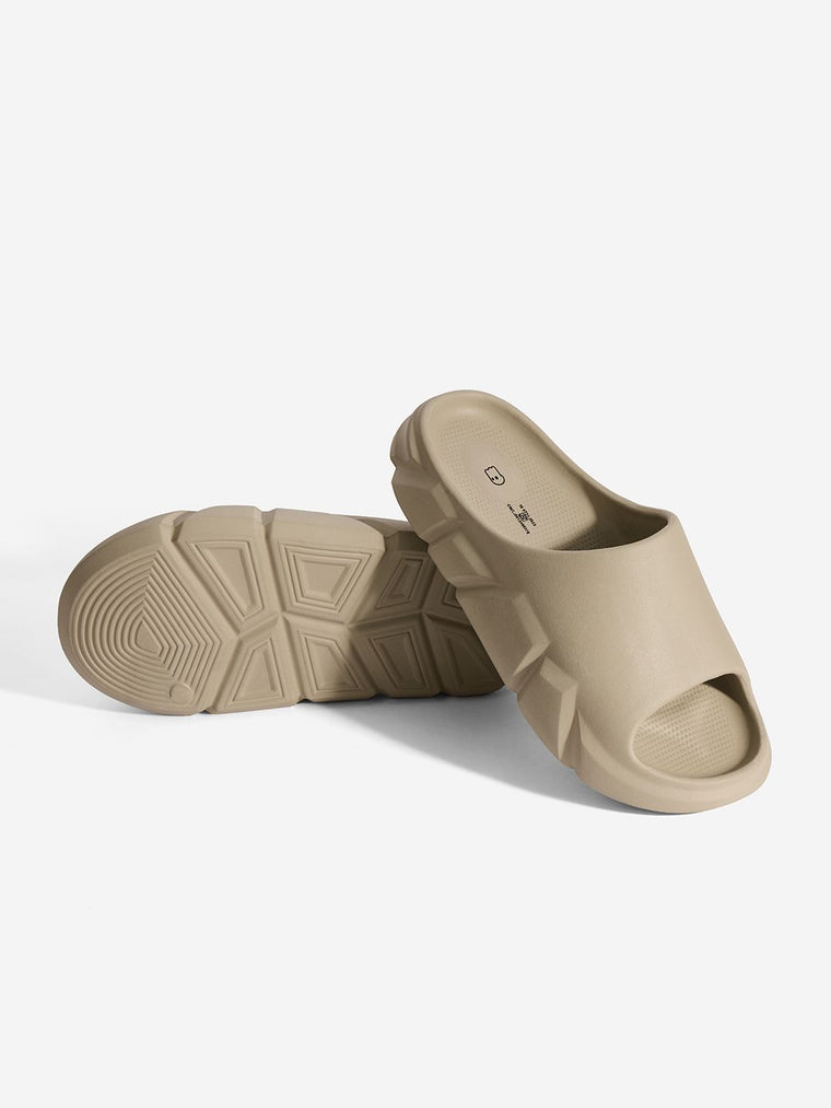 Slides: Beige Men Sliders