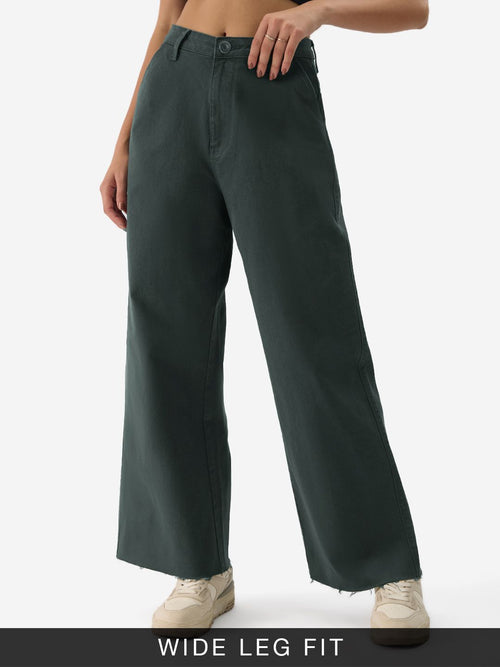 Wide-Leg Denim: Amanzi Women Wide Denims