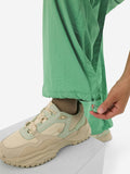 Parachute Pants: Kelly Green Women Baggy Pants