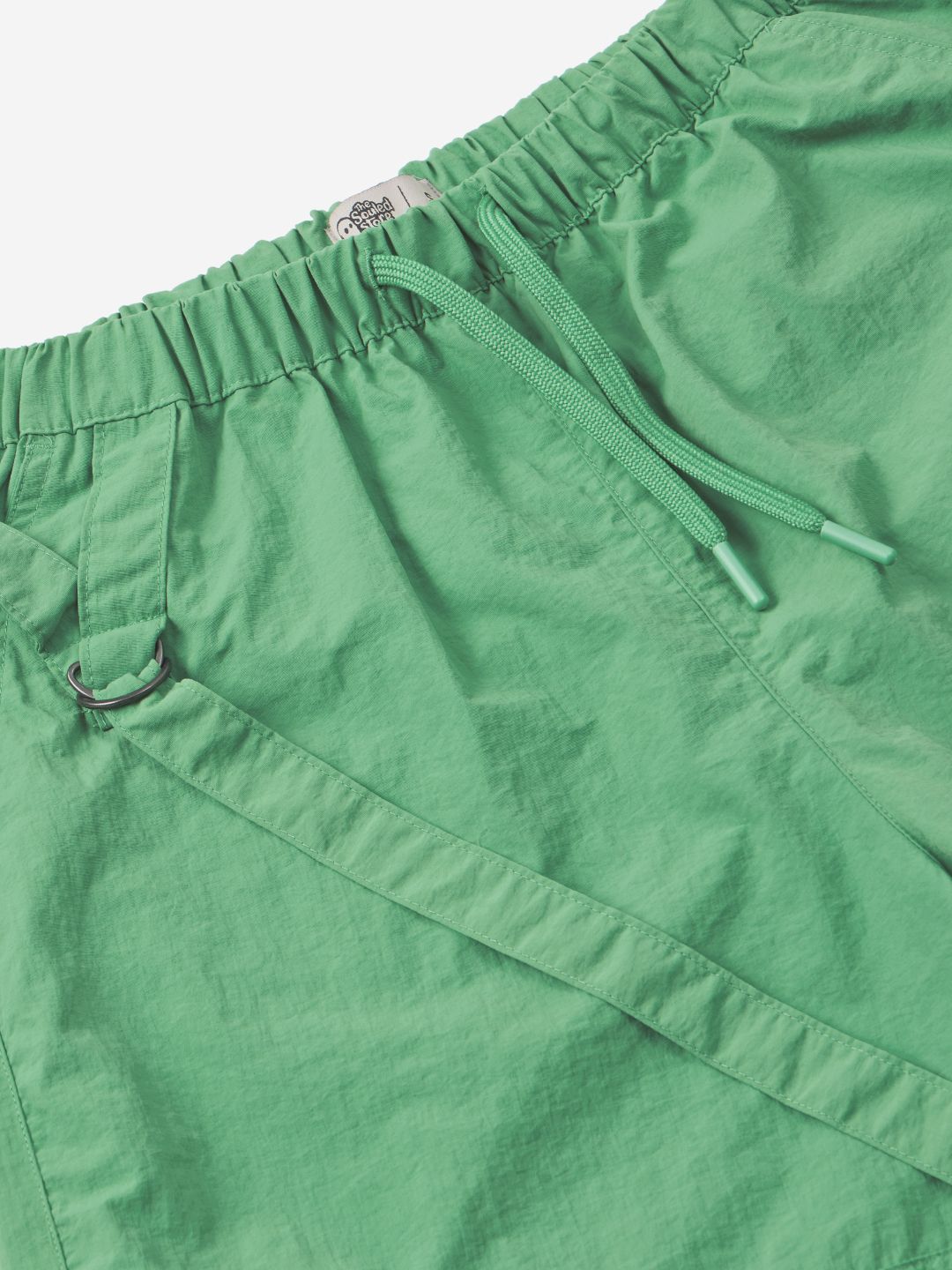 Parachute Pants: Kelly Green Women Baggy Pants
