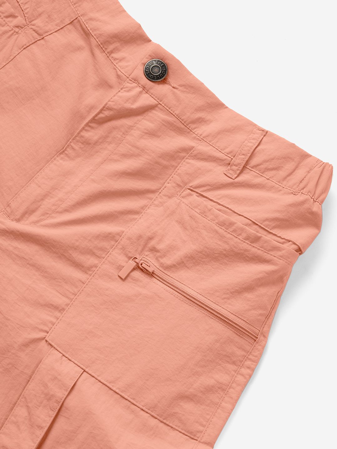 Parachute Pants: Coral Women Straight Pants