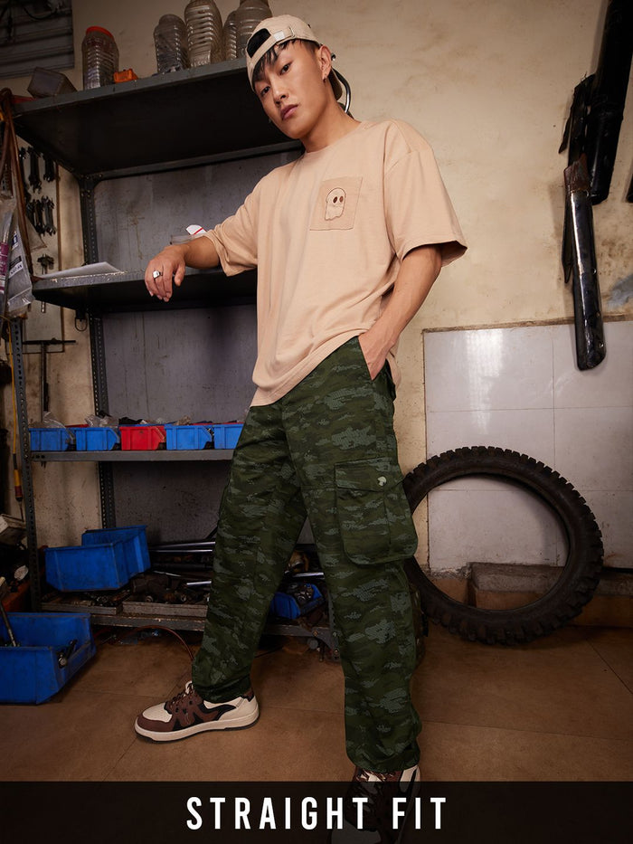 TSS Originals: Green Camo Men Cargo Pants