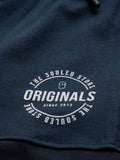 Solids: Navy Boys Cotton Joggers (2-8 Yrs)
