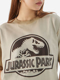Jurassic Park: Logo Women Oversized T-Shirts