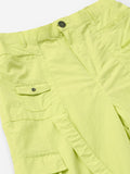 Parachute Pants: Lime Women Straight Pants