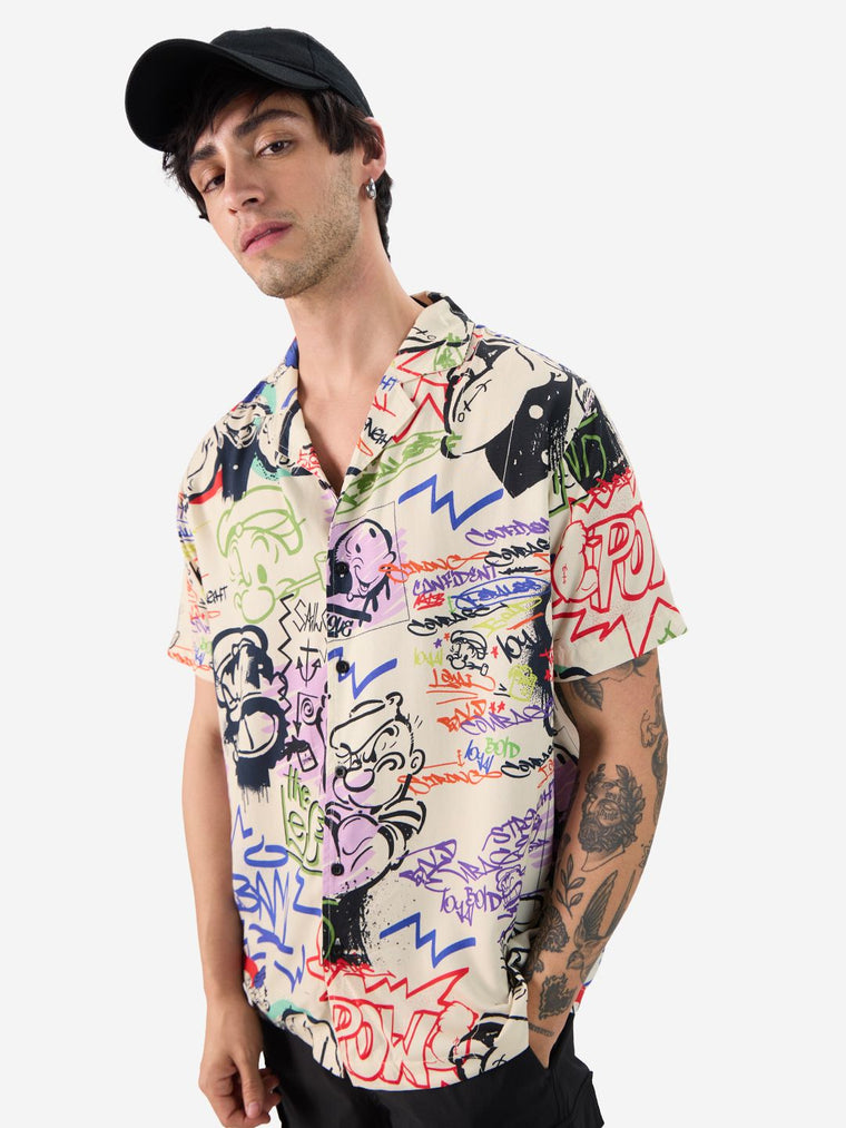 Popeye: Graffiti Holiday Shirts