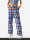 TSS Originals: Lilac Blossom Women Straight Pants