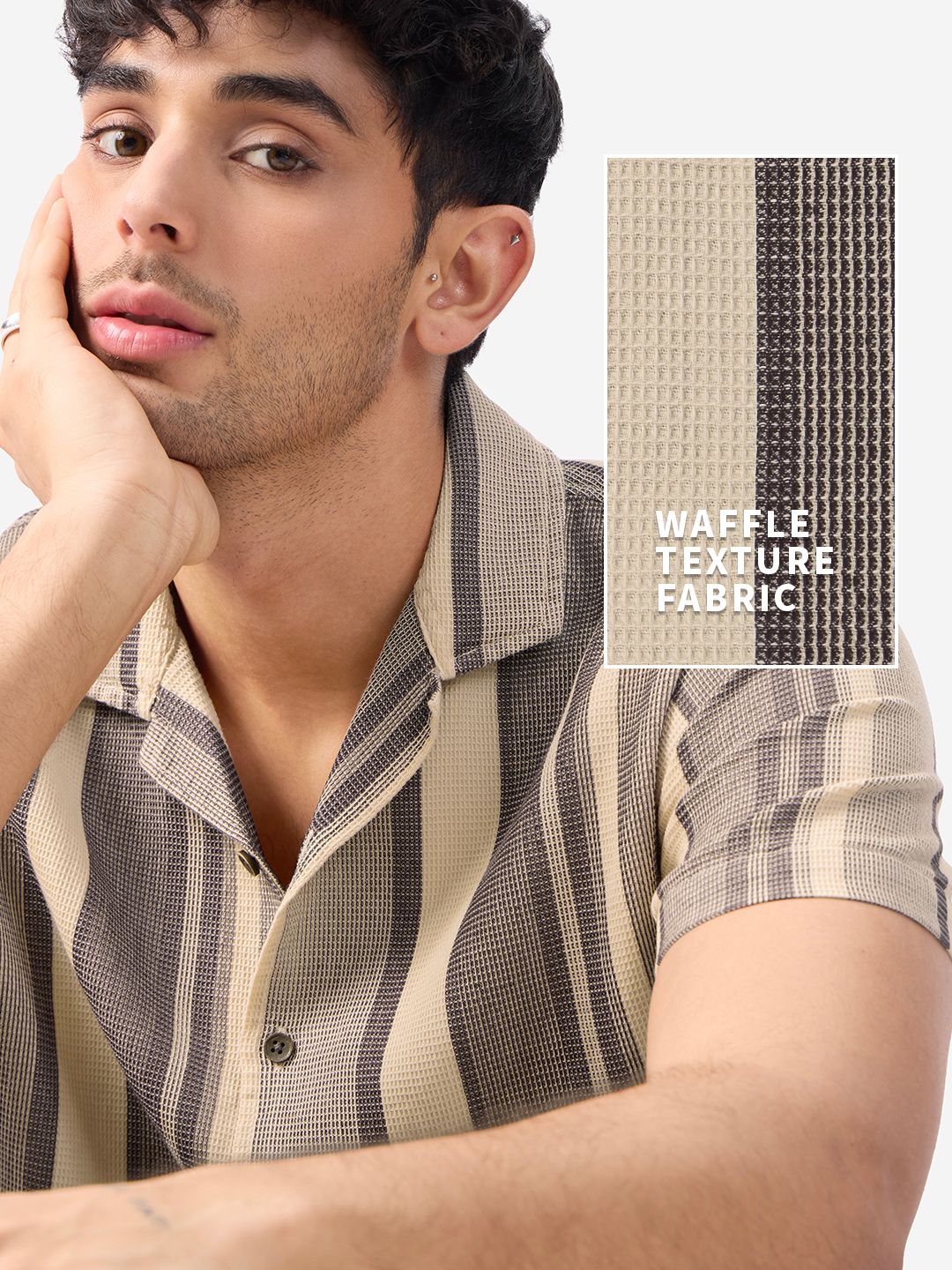 TSS Originals: Macaroon Men Textured Shirts