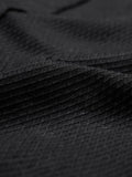 Solids: Charcoal Black Men Textured Shirts
