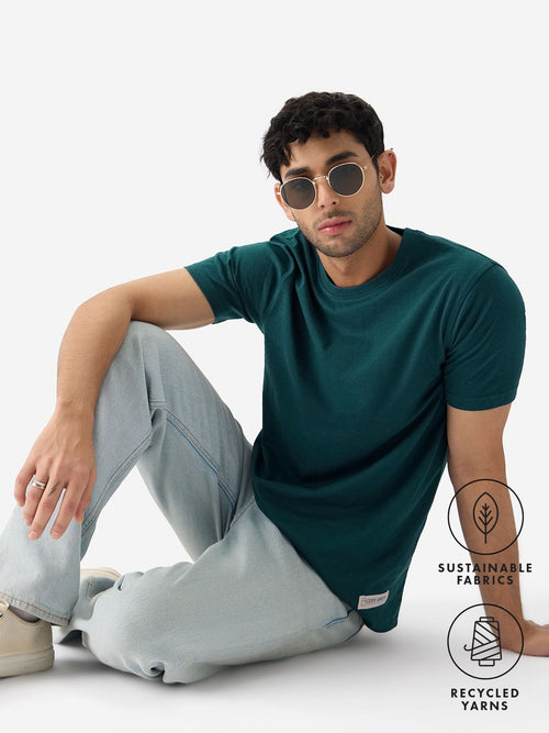 Classic Sustainable Tee: Emerald Green T-Shirts