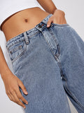 Baggy-Fit Denim: Stellar Blue Women Baggy Denims