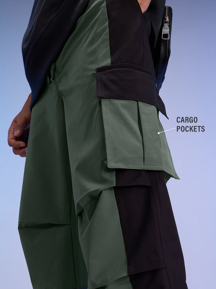 Parachute Pants: Riveria Men Parachute Pants