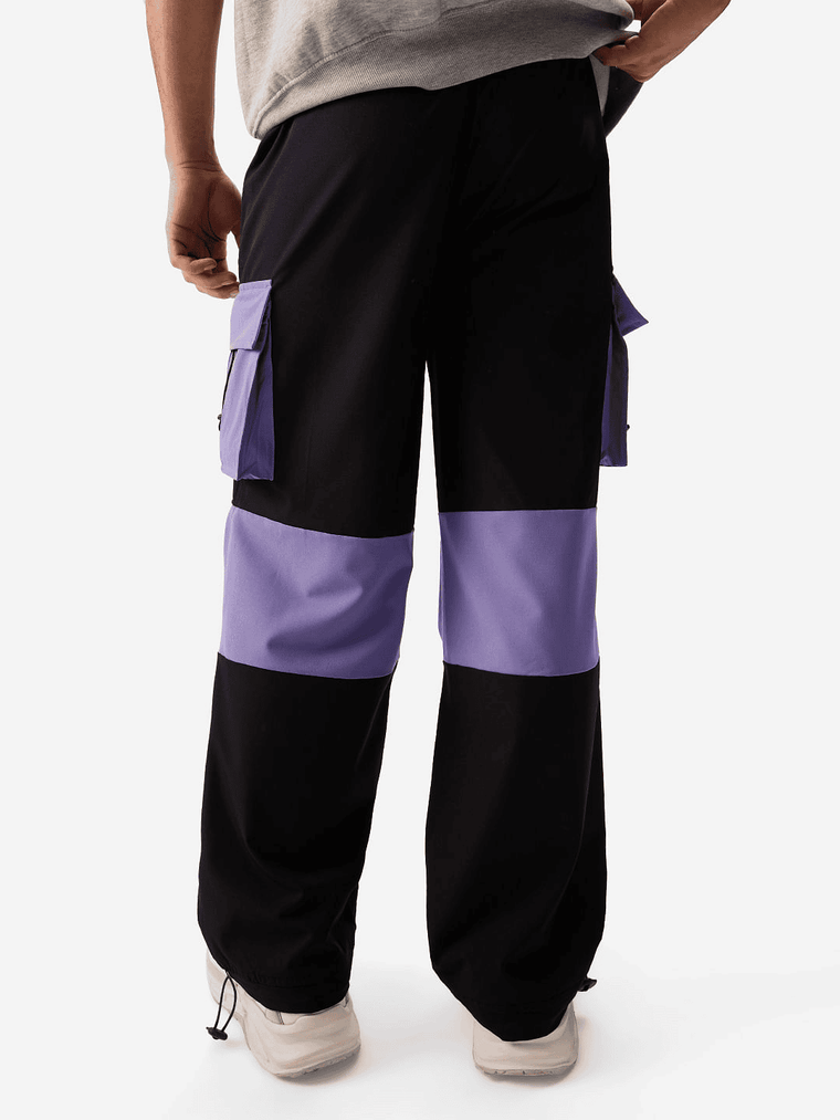 Parachute Pants: Pale Iris Men Parachute Pants