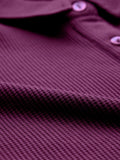 Textured Shirt: Spiced Plum (Solids) Women Oversized Shirts