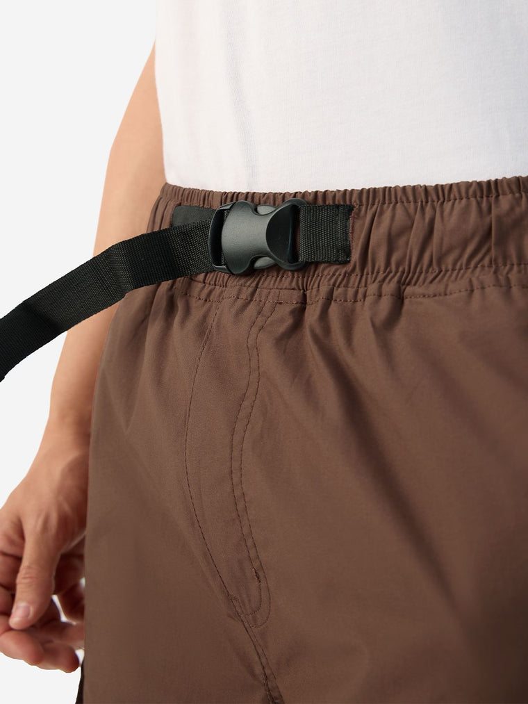 Parachute Pants: Mocha Brown Men Parachute Pants