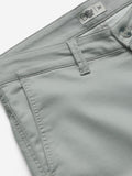 Solids: Ice Grey Men Cargo Pants