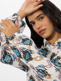 TSS Originals: Ikat Twist Women Relaxed Shirts