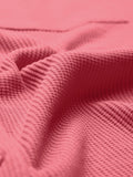 Textured Shirt: Coral (Solids) Women Oversized Shirts