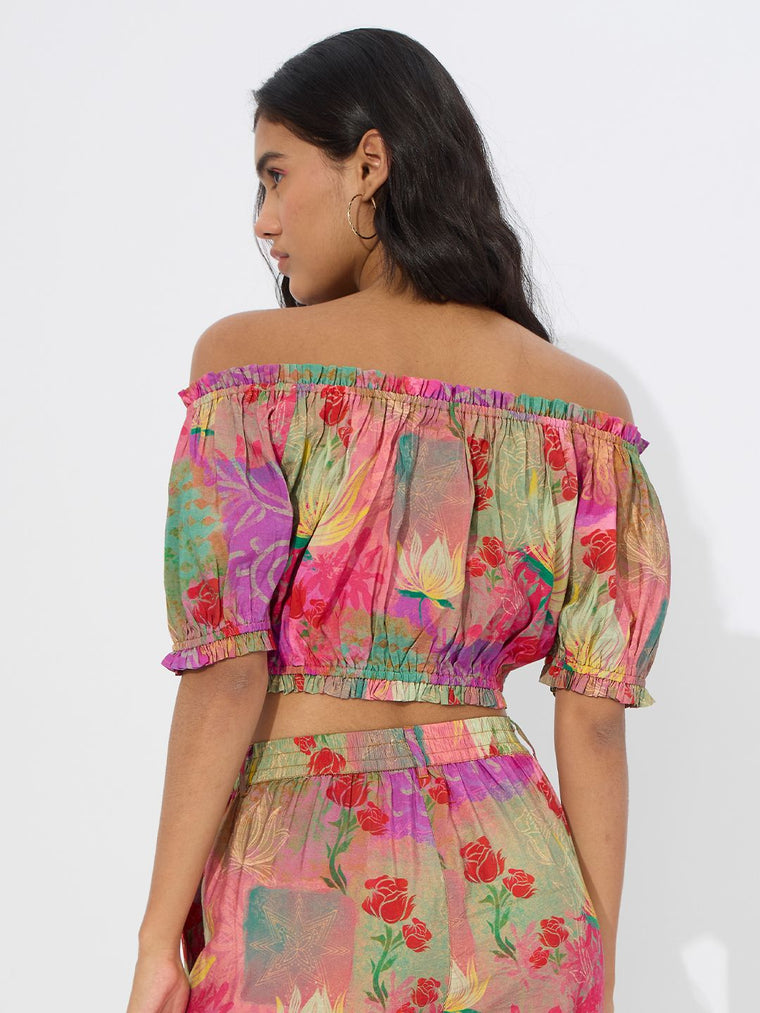 TSS Originals: Faded Rose Women Fashion Tops