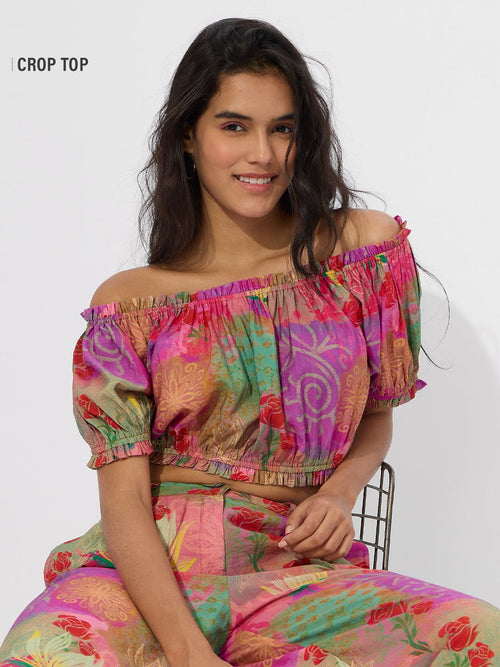 TSS Originals: Faded Rose Women Fashion Tops