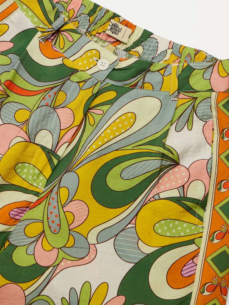 TSS Originals: Modern Paisley Women Straight Pants