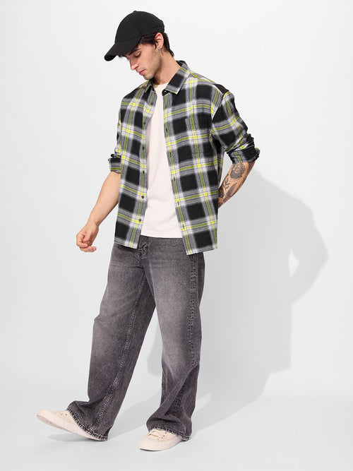 Plaid: Sulphura Men Utility Shirts