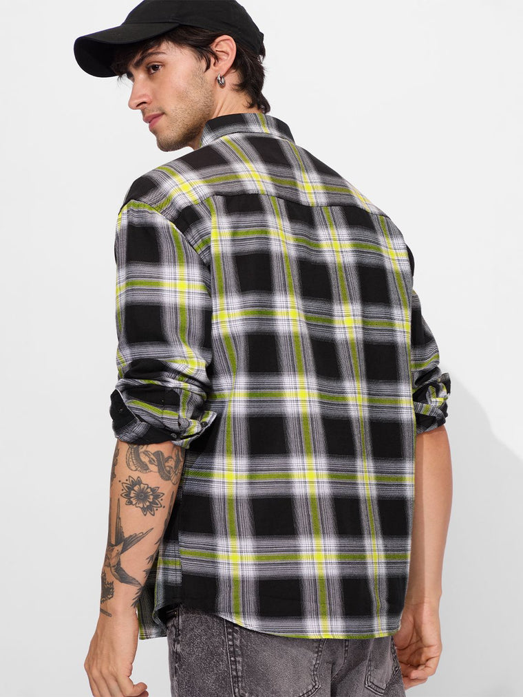 Plaid: Sulphura Men Utility Shirts