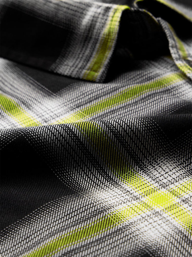 Plaid: Sulphura Men Utility Shirts