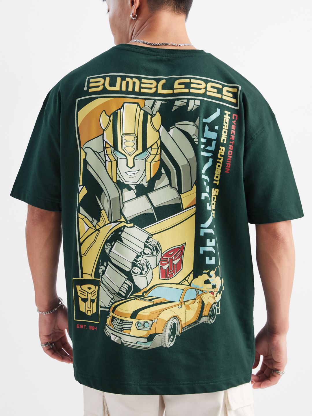 Transformers: Bumblebee Oversized T-Shirts