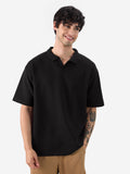Solids: Regal Black Oversized Polos
