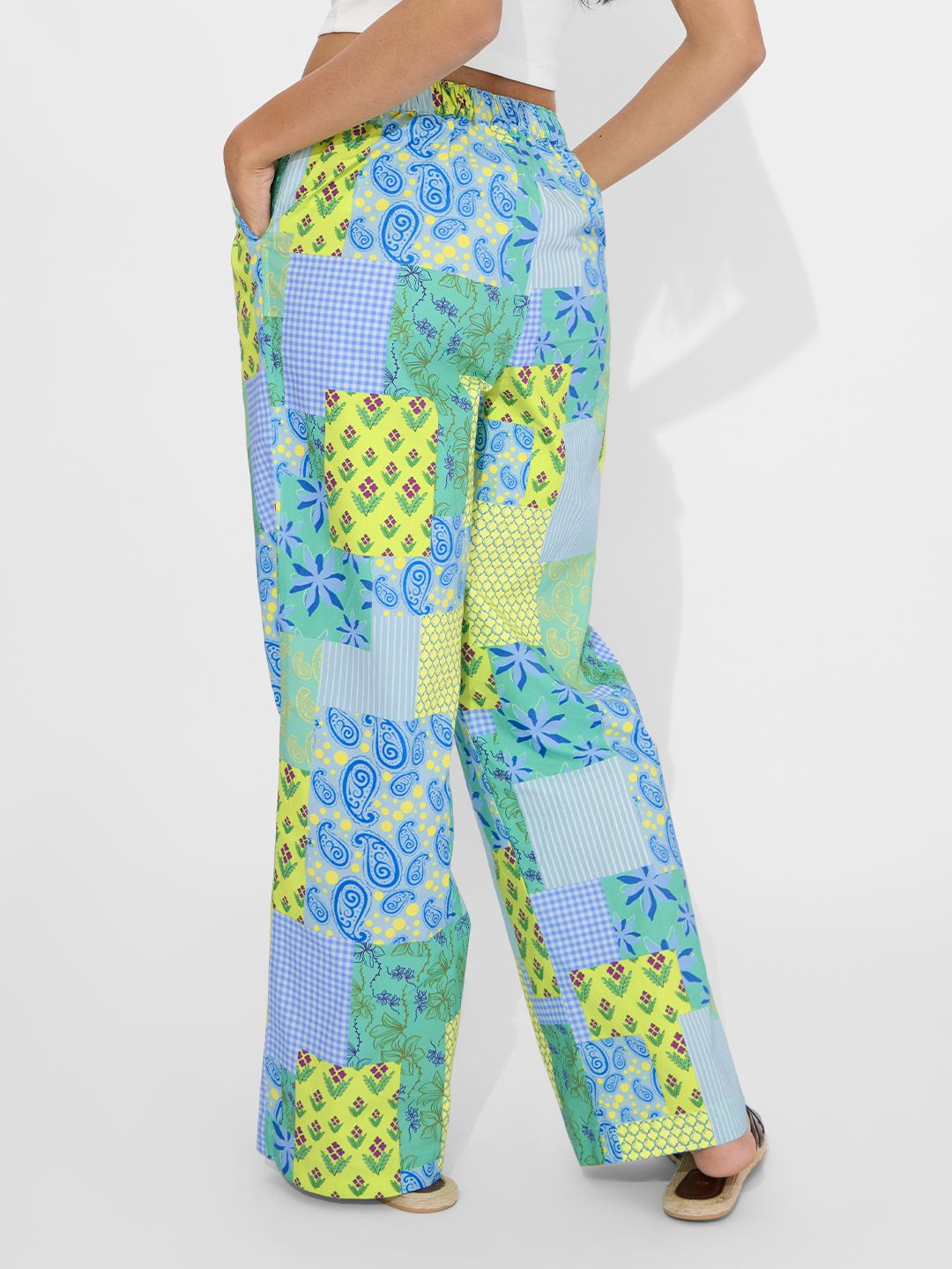 TSS Originals: Paisley Women Straight Pants