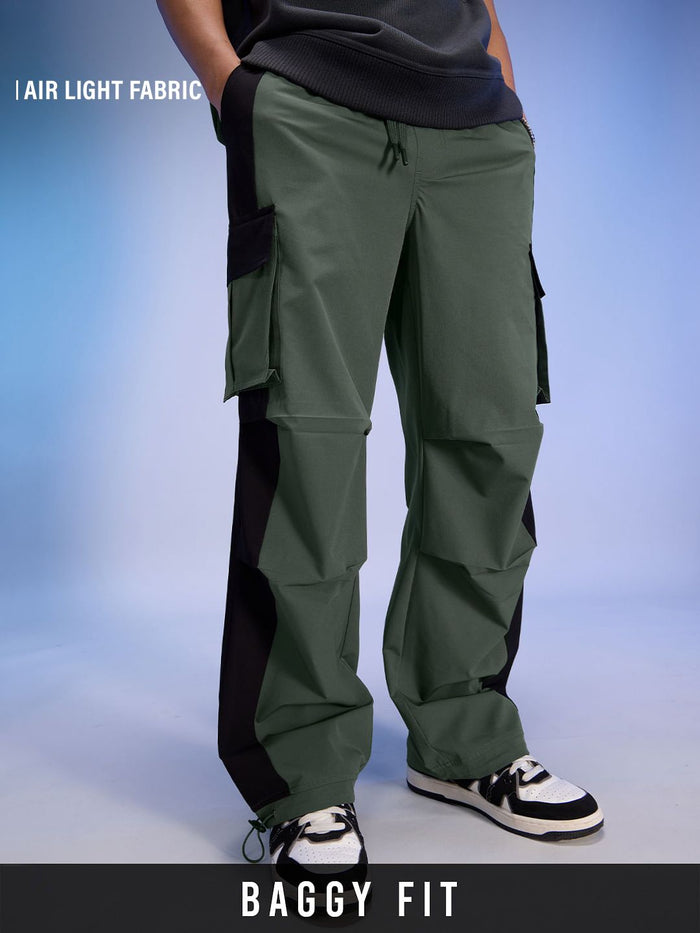 Parachute Pants: Riveria Men Parachute Pants
