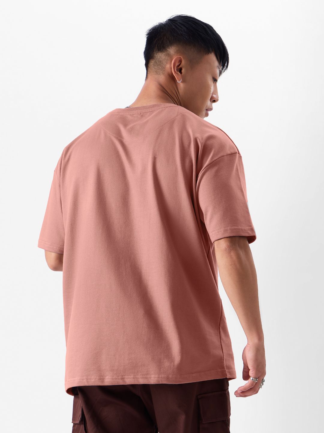 Solids: Rose Taupe Oversized T-Shirts