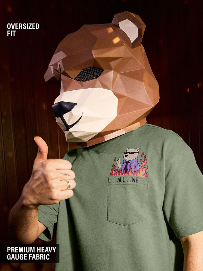 Ted The Stoner: All Fine Oversized T-Shirts