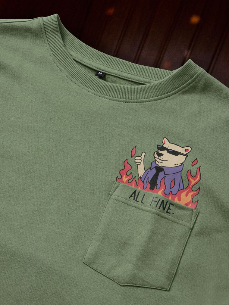 Ted The Stoner: All Fine Oversized T-Shirts