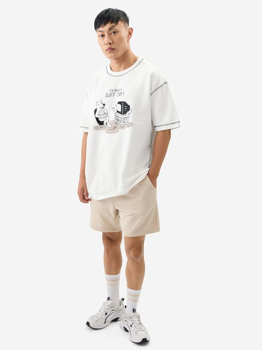 Ted The Stoner: Ruff Day Oversized T-Shirts