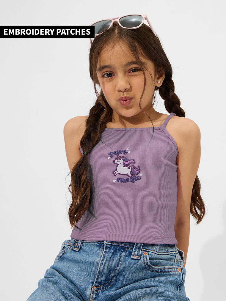 TSS Originals: Pure Magic Girls Crop Tops (2-8 Yrs)