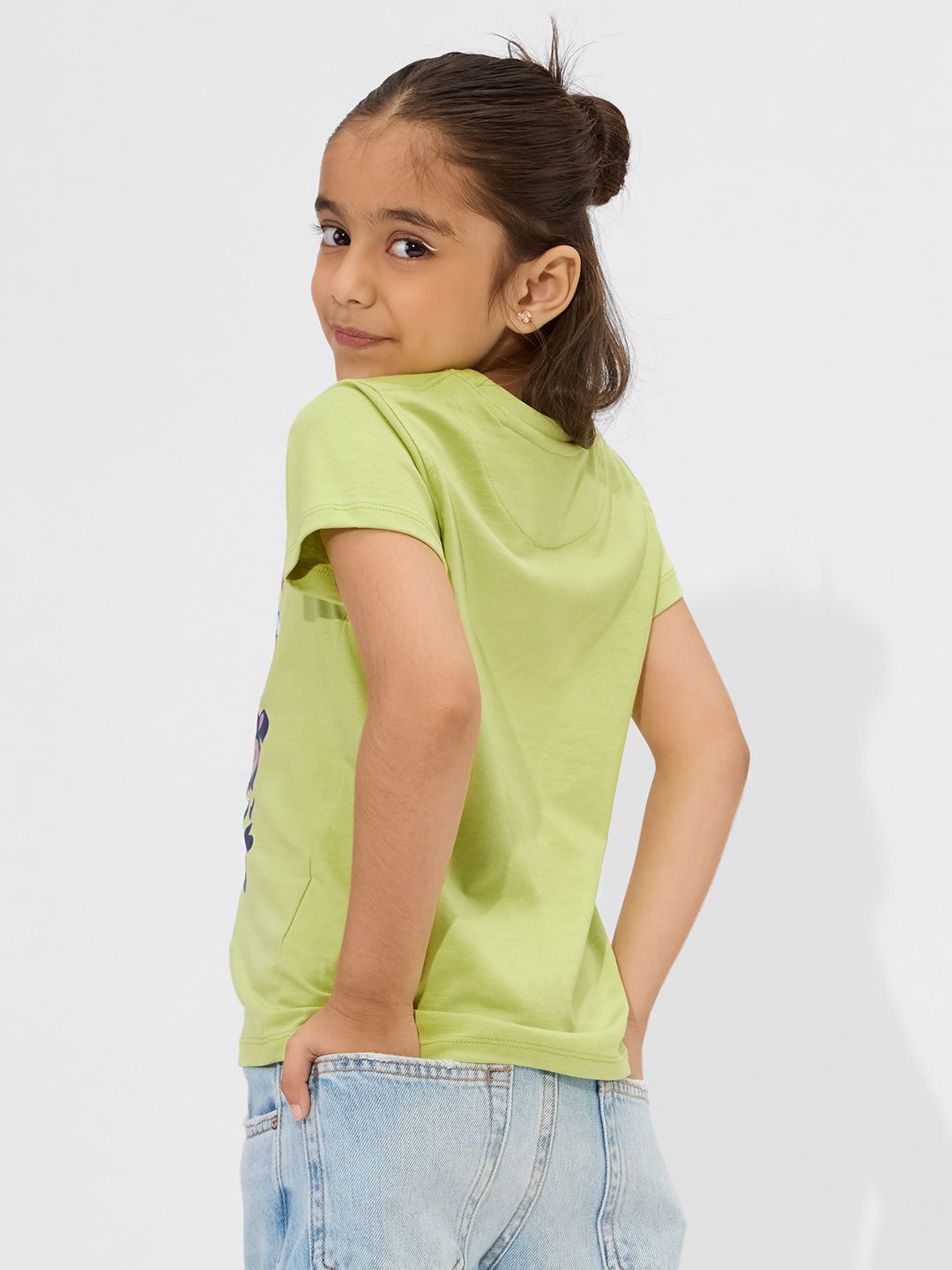 Peanuts: Groovy Vibes Girls Cotton T-Shirts (2-8 Yrs)